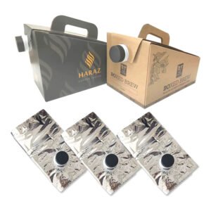 disposable coffee bag in box dispenser